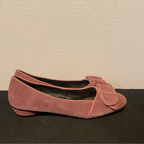 Jonak suede shoes, mauve, size 7 - Picture 2 of 6